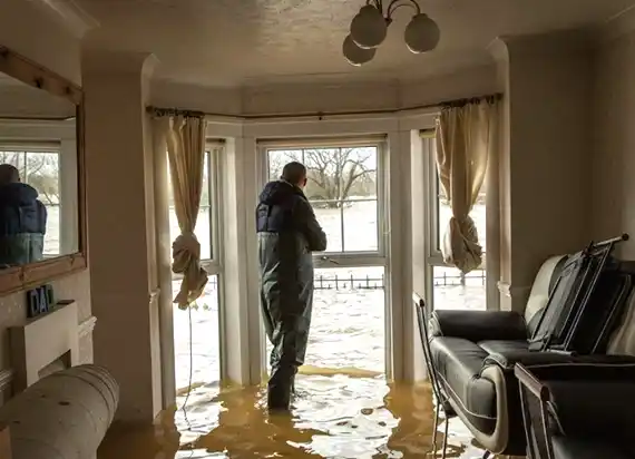 water damage restoration service East Camden